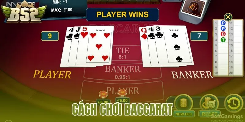 Cách Chơi Baccarat
