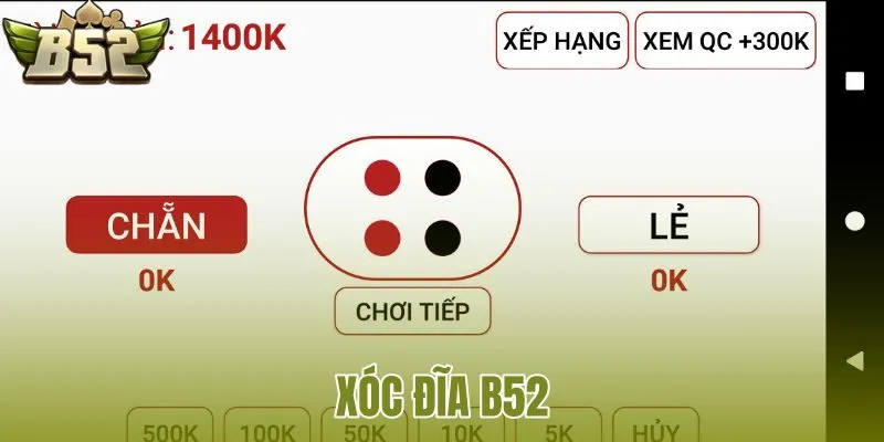 Xóc đĩa B52